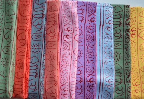 OM Yoga Meditation Mantra Prayer Shawl - Large